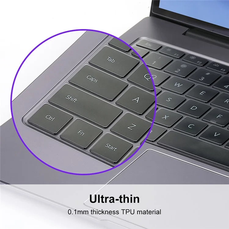 ENKAY HAT PRINCE Ultra-thin TPU Keyboard Protector Film Guard for Huawei MateBook 14 / MateBook D 14 / D 15 / MateBook X Pro (Versão EUA)