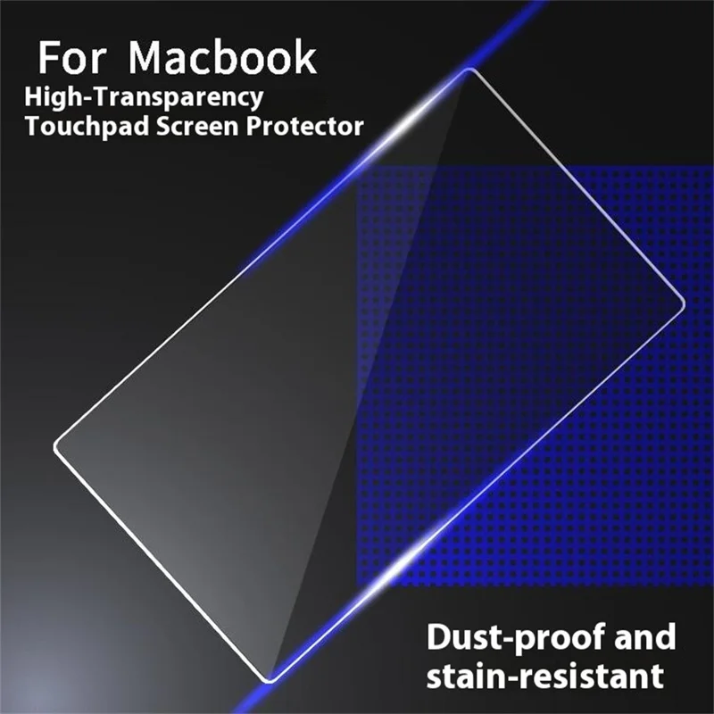 PET Touchpad Protector For MacBook Pro 16 inch (2024) M4  /  (2022) M2  /  Air 15 inch (2024) M2  /  Pro 14 inch (2021) M1 High Definition Matte Film