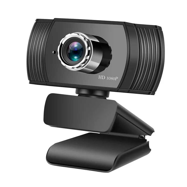 Cámara web HD A15 USB 1080P con enfoque automático, cámara de video chat en vivo, cámara de conferencia con micrófono incorporado, cámara de alta definición