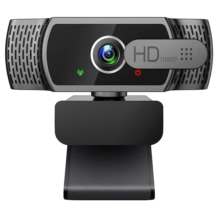 Cámara web USB 1080P Full HD con micrófono/cubierta de privacidad para ordenadores de escritorio y portátiles Trabajo de video