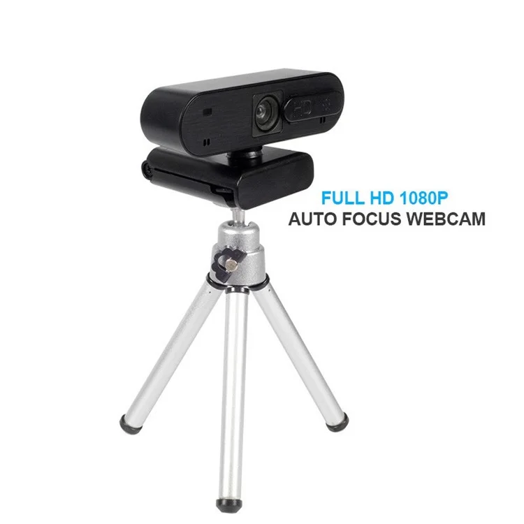 H703 30fps 1080p Came Autofocus HD Fulle Camerie USB Webcam Avec Microphone / Couverture de Princiacté Pour le Confidention de Strieux en Live Striming Live