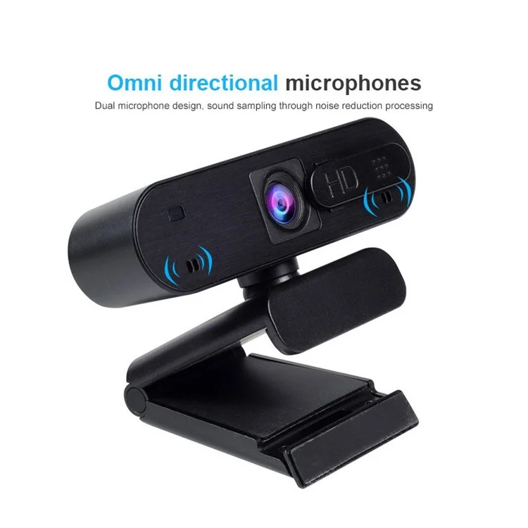 H703 30fps 1080p Came Autofocus HD Fulle Camerie USB Webcam Avec Microphone / Couverture de Princiacté Pour le Confidention de Strieux en Live Striming Live