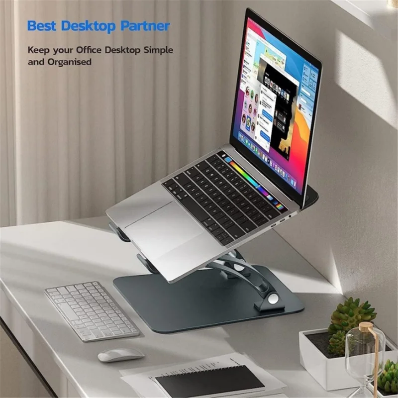 DT010 Adjustable Notebook Heat Dissipation Stand Aluminum Alloy Desktop Laptop Bracket