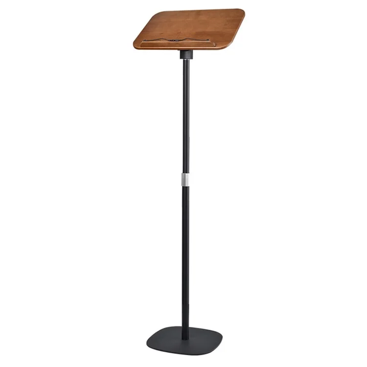 XY-32 Multifunction Laptop Tablet Display Holder Book Holder Floor Stand 50-130cm Adjustable Height - Black