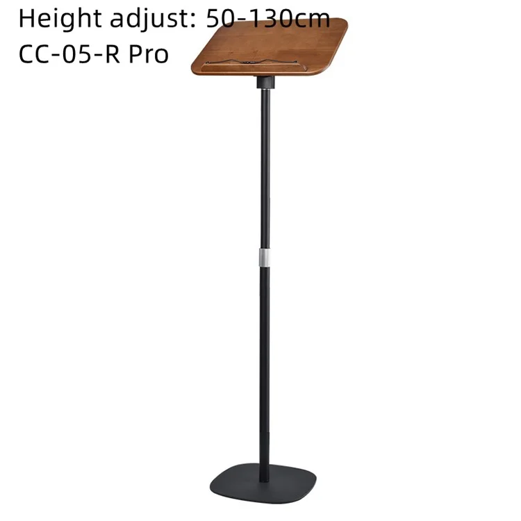 XY-32 Multifunction Laptop Tablet Display Holder Book Holder Floor Stand 50-130cm Adjustable Height - Black