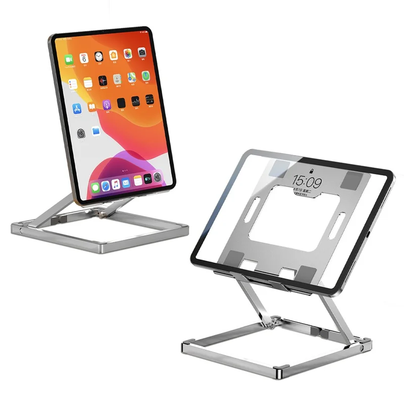 H12mini Foldable Tablet Stand Adjustable Angles Desktop Support for Laptops Up to 13.3 Inches