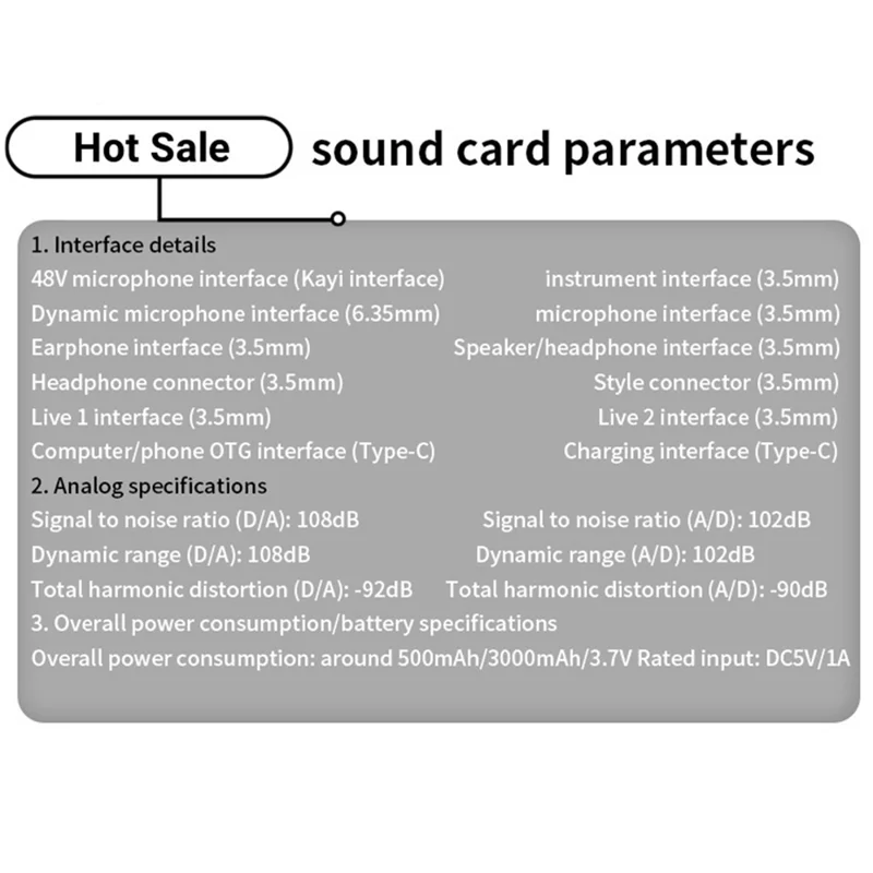X5 Professionelle Live-Streaming Soundkarte Audiointerface Aufnahmegerät mit DSP-Rauschunterdrückung
