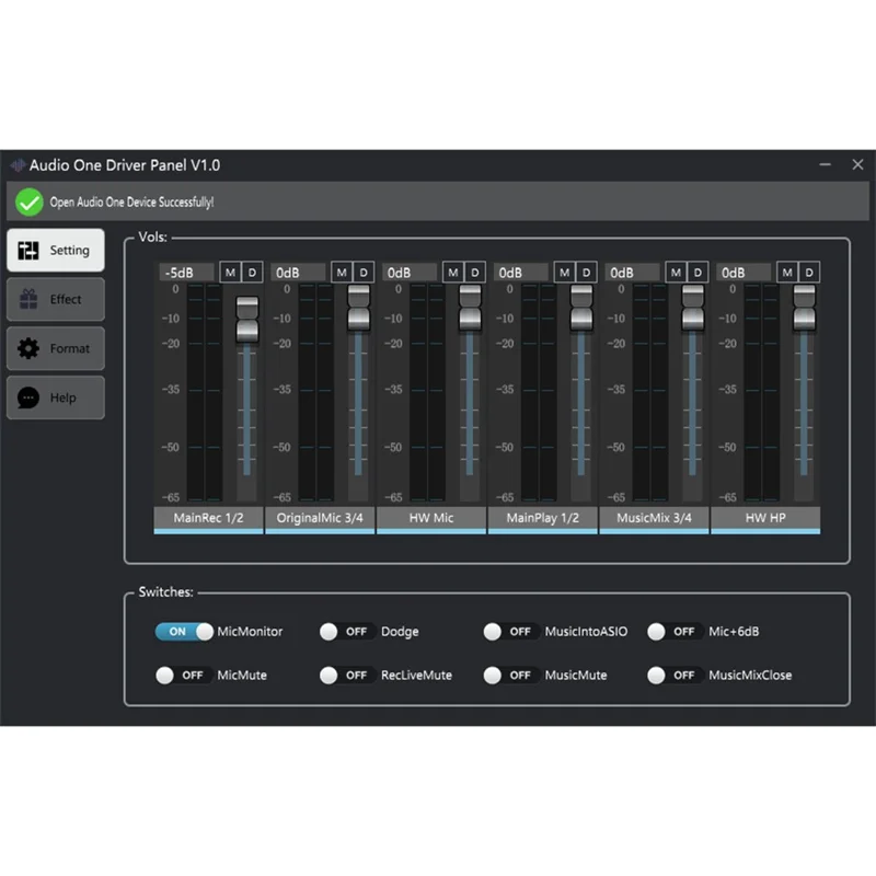 solo3 Carte son Interface Audio Professionnelle 2 Entrées 2 Sorties 24 Bits 48 kHz Enregistrement Faible Latence