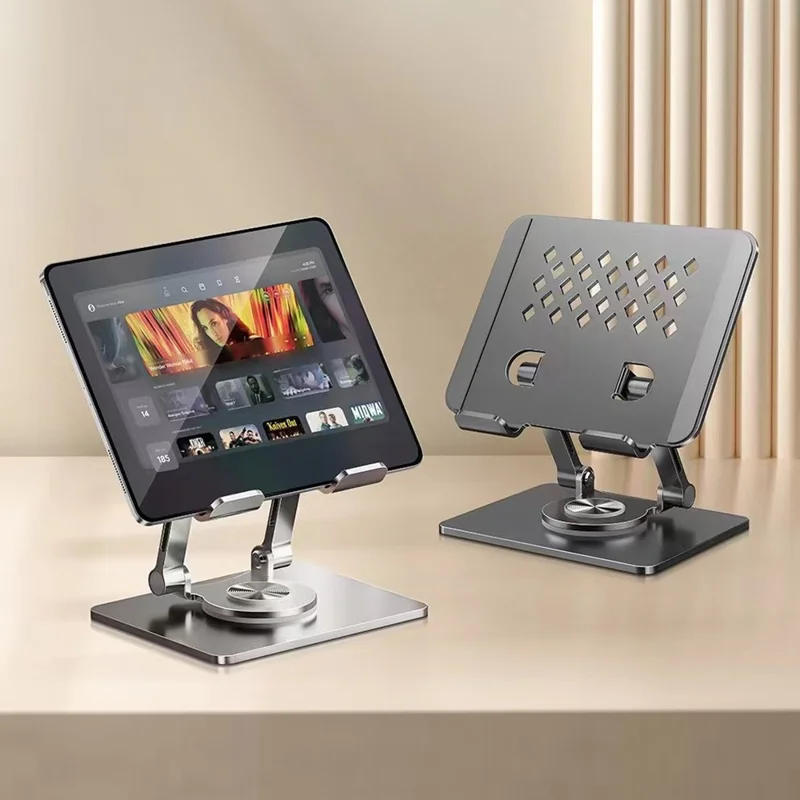 COTECI BS-009 Supporto pieghevole per tablet Supporto per laptop rotante a 360 gradi Angolazione regolabile - Argento