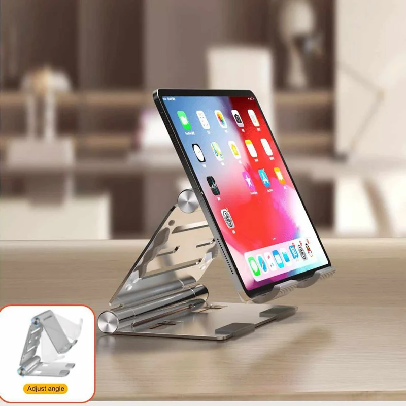 BENWIS 3 in 1 Supporto Pieghevole per Laptop Tablet in Lega di Alluminio Multifunzionale Supporto per Notebook Tablet Telefono da Scrivania