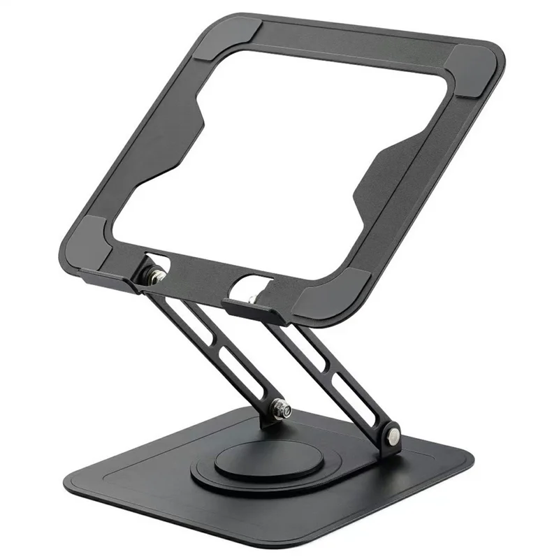 NH-02pro 360 graders roterande bärbar ställning Justerbar höjd Aluminium kylande anteckningsboks höjare Hållare Ergonomisk skrivbordsdatorställning