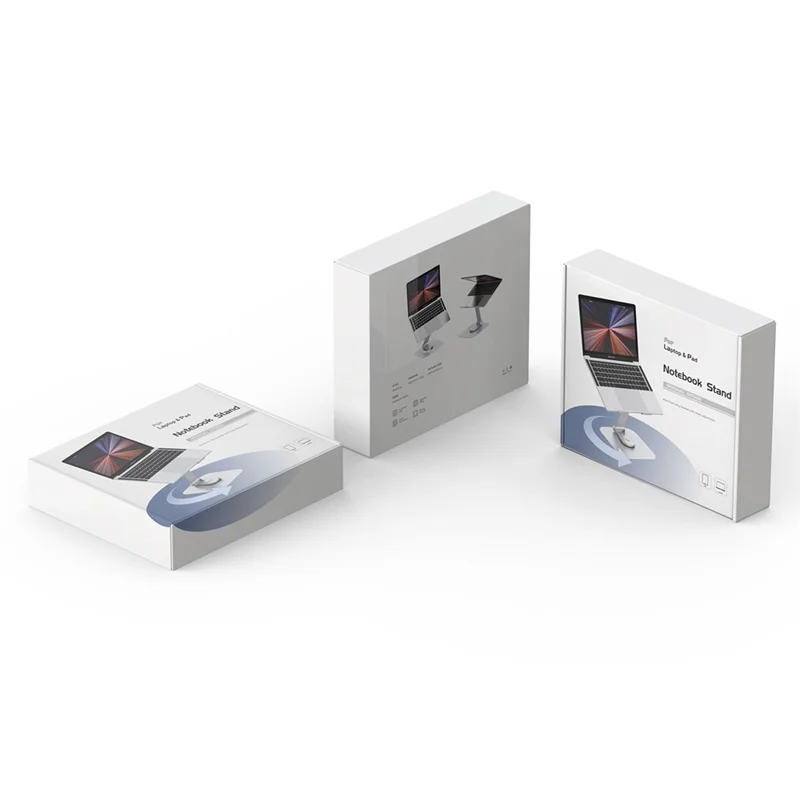 R-giust BJ01-02 360 Gradi Ruota Per Rotazione Del Taccuino Sollevamento Della Staffa in Lega Per Laptop Stand Per Laptop Per Laptop