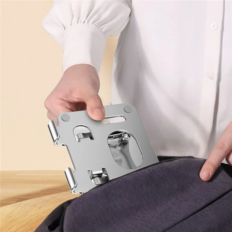 LZ-P2026 For 4.7-12 inch Tablet Heat Dissipation Adjustable Aluminum Alloy Desktop Stand with 360 Degree Rotation