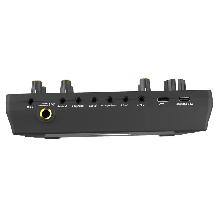 Carte son pour diffusion en direct S5 Téléphone portable Ordinateur portable Mixeur Microphone Bluetooth