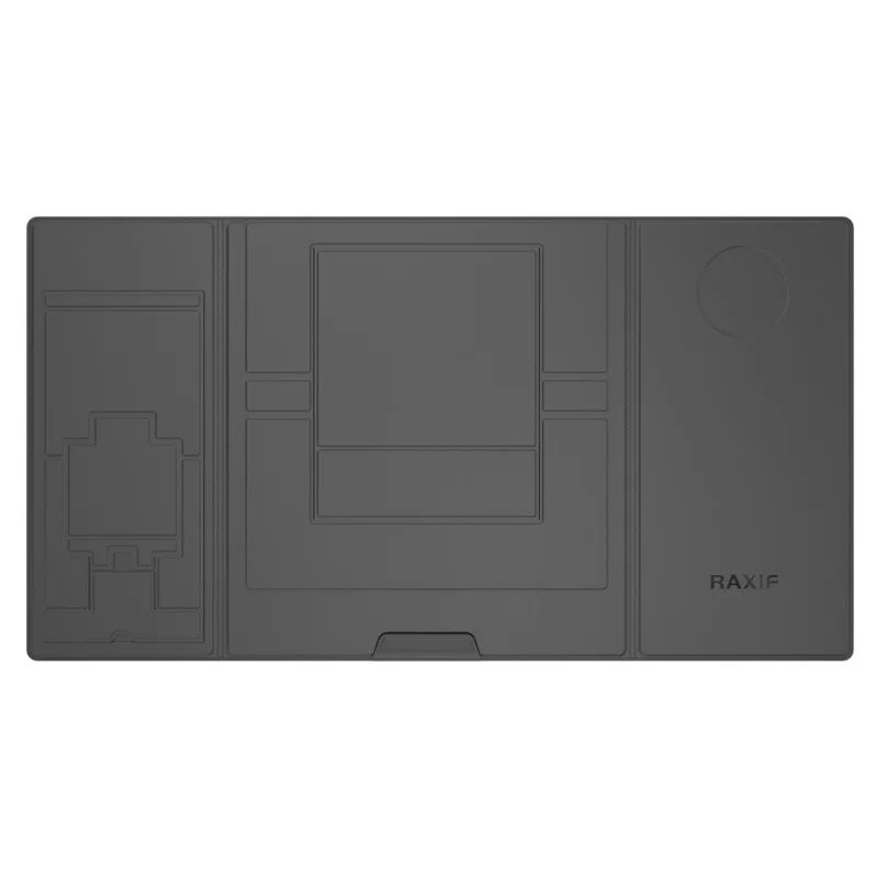Tapete Multifunction Desk Mat em Couro PU, Suporte para Laptop, Telefone, Livro, Suporte de Mesa Impermeável, Mousepad