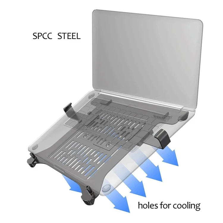 NORTH BAYOU FP-2 For 10"-17" Laptop Mount Holder Notebook Tray Compatible with VESA 75x75mm / 100x100mm