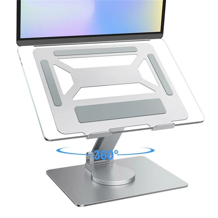 Support de Laptop Pliable en Alliage d'Aluminium E17S avec Dissipation de Chaleur, Rotatif
