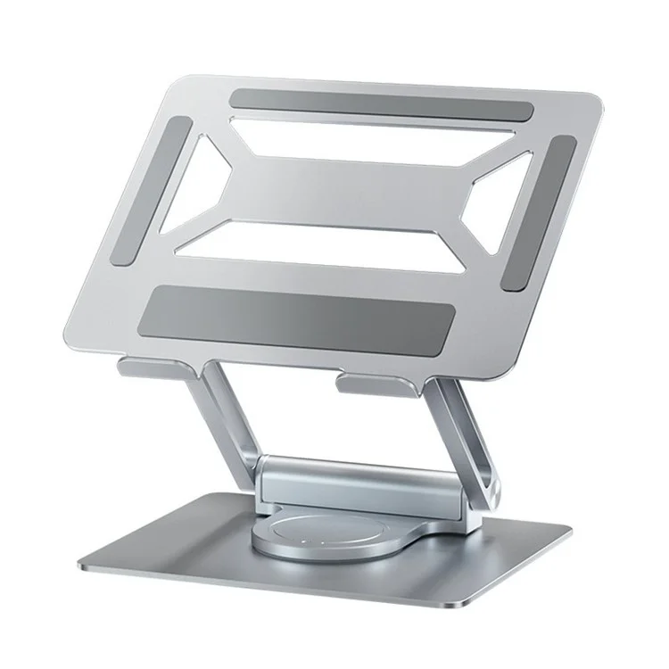 E13SU Aluminum Alloy Laptop Riser Stand 3xUSB + 1xType-C Output USB Hub Desktop Rotatable Bracket
