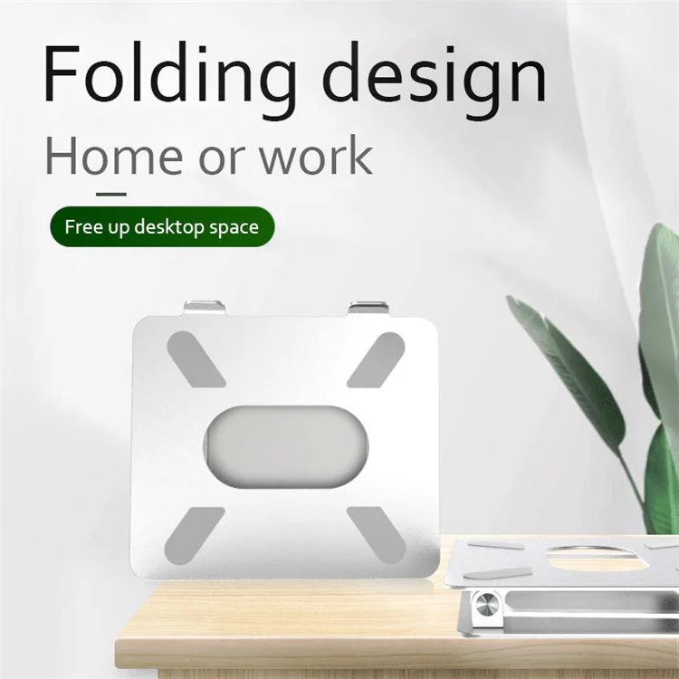 B1 Aluminum Alloy Desktop Foldable Laptop Bracket Adjustable Notebook Cooling Stand