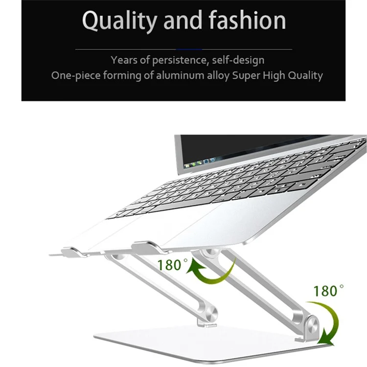 B1 Aluminum Alloy Desktop Foldable Laptop Bracket Adjustable Notebook Cooling Stand