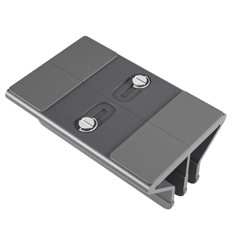 C4 Dual Slot Storage Base for Notebooks and Tablets Non-slip Aluminum Alloy Desk Stand