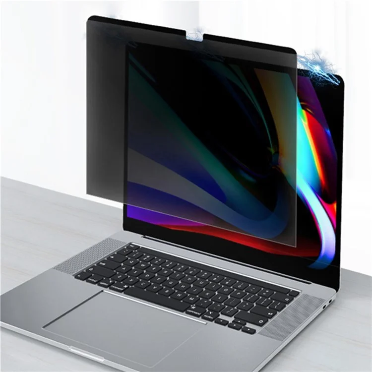 For MacBook Pro 13 inch (2022) / (2020) A2338 Magnetic Attraction Anti-Spy PET Film Laptop Screen Protector