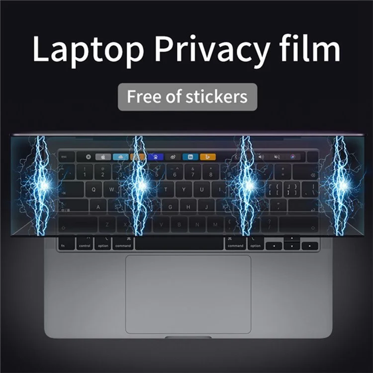 For MacBook Pro 13 inch (2022) / (2020) A2338 Magnetic Attraction Anti-Spy PET Film Laptop Screen Protector