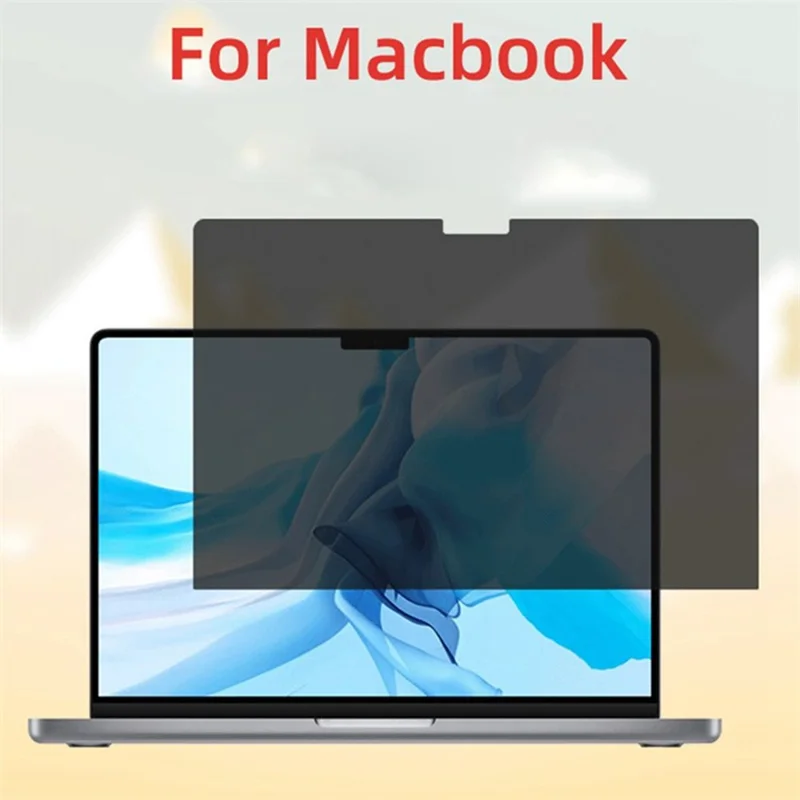 Für MacBook Air 15 Zoll (2024) A3114 M3 / (2023) A2941 M2 Datenschutz-Bildschirmschutz Gehärteter Glasfilm