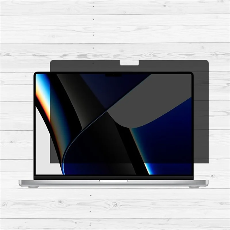 Für MacBook Air 13 Zoll (2024) A3113 M3 / (2022) A2681 Blickschutzfolie Anti-Spy Displayschutz aus gehärtetem Glas