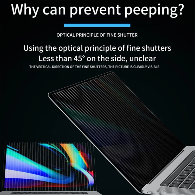 Tempered Glass For MacBook Pro 16 inch (2024) M4 A3403 / A3186 / (2023) M3 A2991 / M2 A2780 / (2021) A2485 Anti-Spy Film Screen Protector