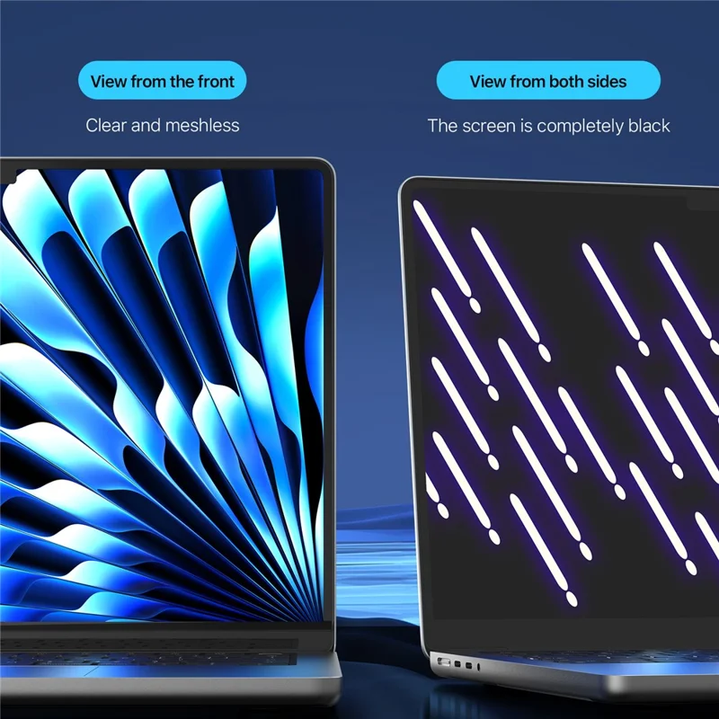 DUX DUCIS سلسلة Leno لهاتف MacBook Pro بحجم 15 بوصة (2017) / (2018) A1707 A1990 واقي شاشة PET مضاد للتجسس
