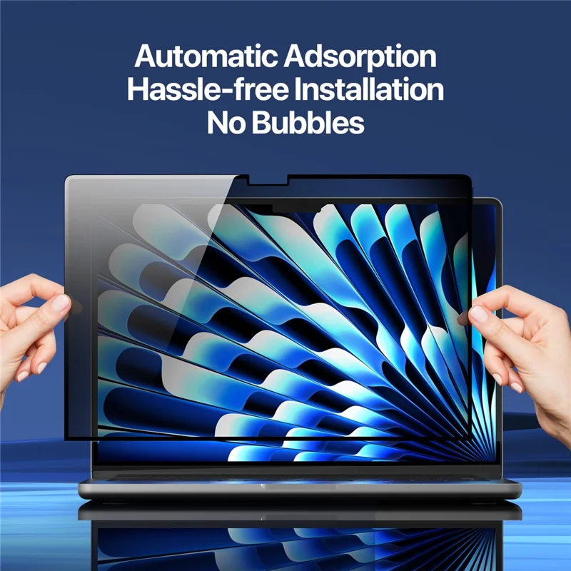 DUX DUCIS سلسلة Leno لهاتف MacBook Pro بحجم 15 بوصة (2017) / (2018) A1707 A1990 واقي شاشة PET مضاد للتجسس