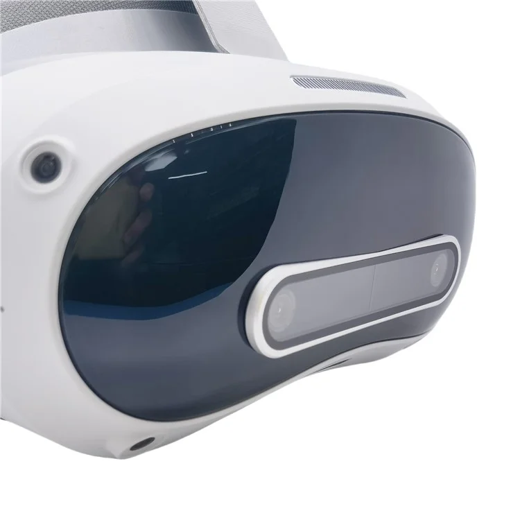 For PICO 4 Ultra Front Lens Anti Scratch HD Clear Alloy + Glass Protective Film - Silver