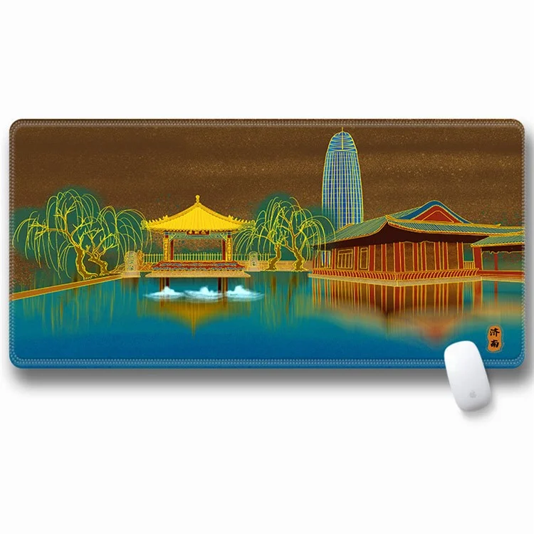 Computer Ordinateur Portable Mouse PAD CHINOOISERIE Jeu De Jeu Tapis De Bureau MAT (Taille: 300x600x2mm) - Jinan