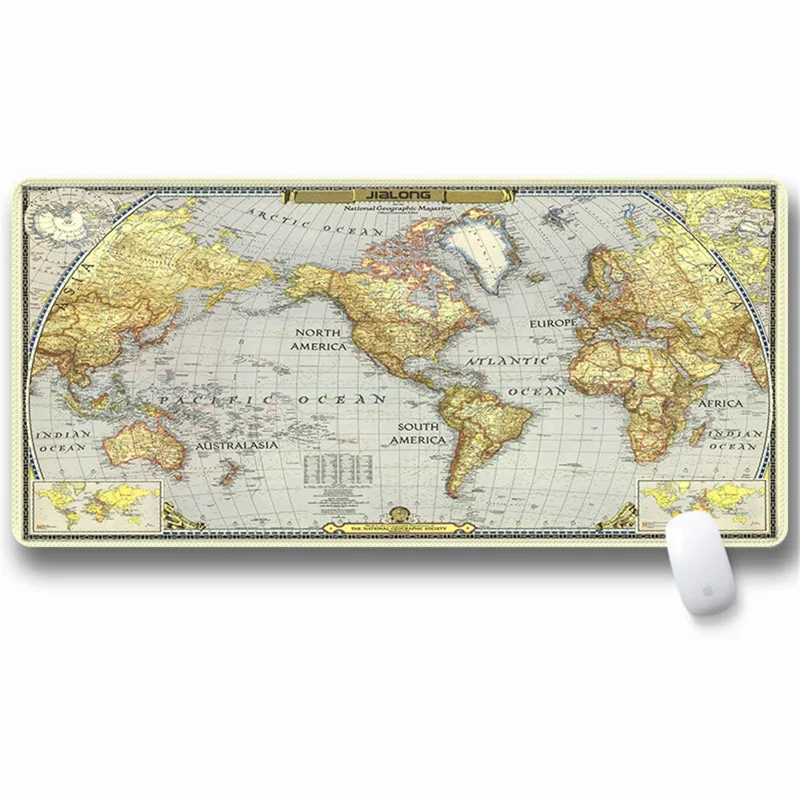 Computer Laptop Large Mouse Pad Gaming Play Mat Office Desk Mat, Size: 300x800x3mm - SJDT-20