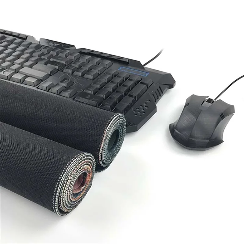 Colorful Gaming Mouse Pad Non-slip Keyboard Mat Large Desk Mat for PC Computer Laptop, Size: 300x800x3mm - Style 12