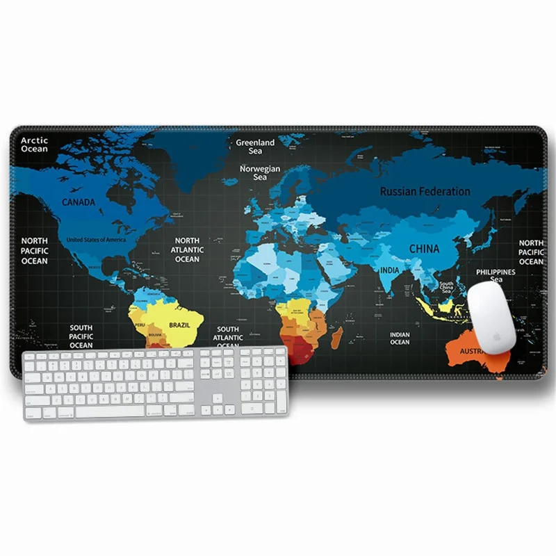 Computer Laptop Large Mouse Pad Gaming Play Mat Office Desk Mat, Size: 400x900x3mm - SJDT-19