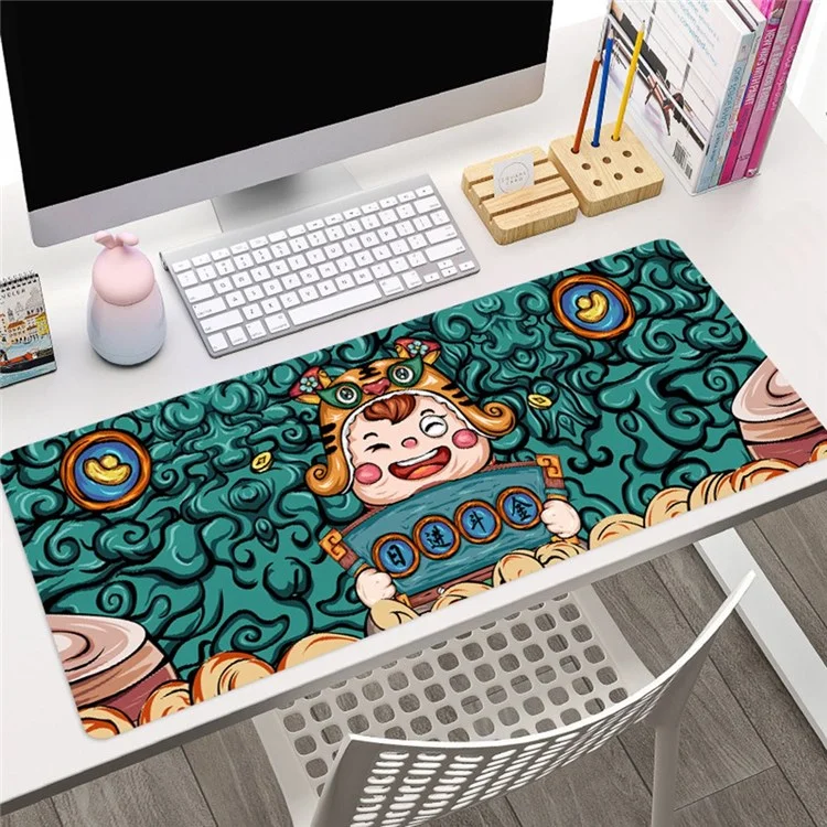 Meiler Hy1228 800x300x4mm Rubber MOUSE PAD For Home Office Thicking Edge Overlap Table Pad - Type De Lingot
