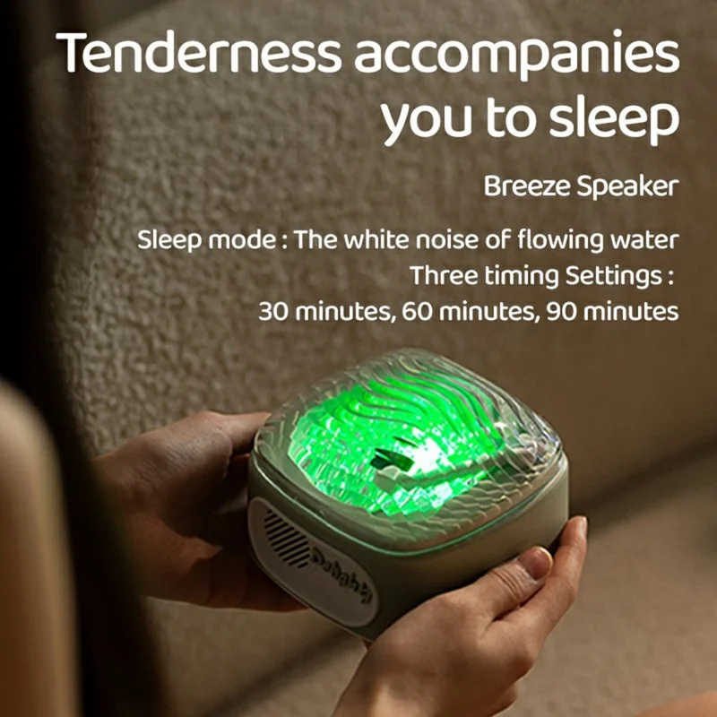 JN158 Retro Vinyl Record Player Bluetooth-compatible Speaker Portable Atmosphere Projection Lamp - White