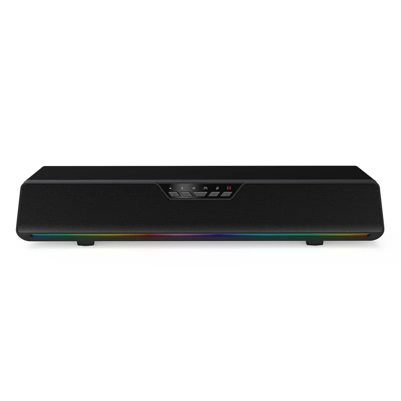 ONIKUMA L13 Wired Desktop Speaker with RGB Lighting Bluetooth-compatible 5.4 Gaming Subwoofer - Black