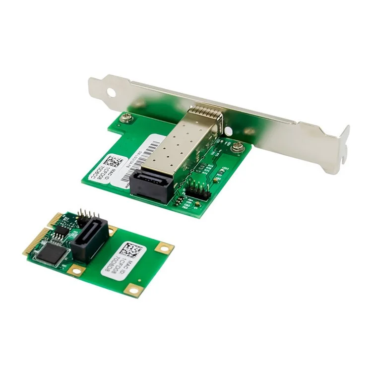 WGI210AS Migipcie I210 Gigabit Один-port Sfp-сервер Адаптер Сетевой Карты