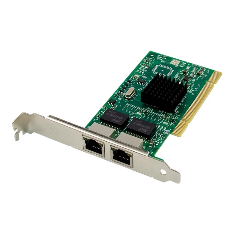 PCI Pro / 1000MT 82546EB Dual RJ45-Port Server-Adapter Gigabit-Server-Netzwerkkarte Ethernet-Controller