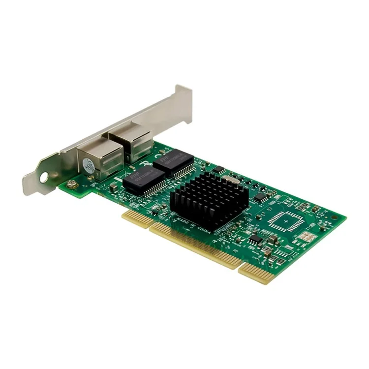 PCI Pro / 1000MT 82546EB Dual RJ45-Port Server-Adapter Gigabit-Server-Netzwerkkarte Ethernet-Controller