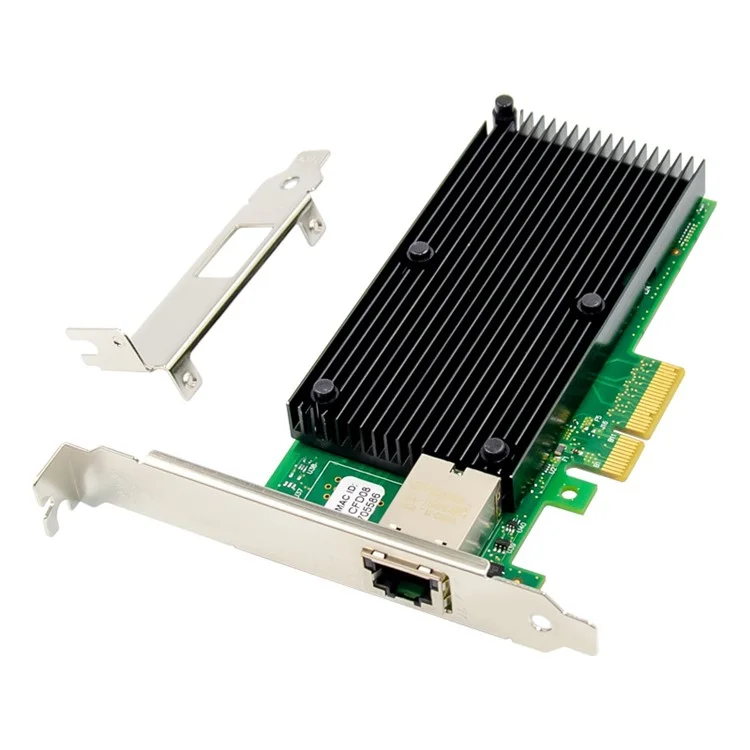 PCI-E X4 RJ45 Single-port-kupfer-ethernet Konvertierter Netzwerkadapter X550 10-gigabit-server-netzwerkkarte
