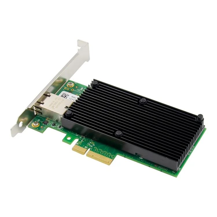 PCI-E X4 RJ45 Single-port-kupfer-ethernet Konvertierter Netzwerkadapter X550 10-gigabit-server-netzwerkkarte