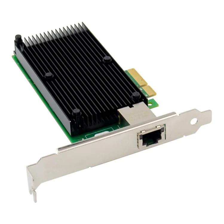 PCI-E X4 RJ45 Single-port-kupfer-ethernet Konvertierter Netzwerkadapter X550 10-gigabit-server-netzwerkkarte
