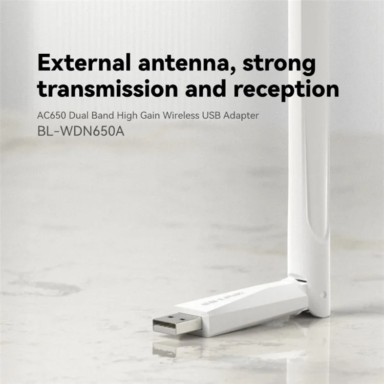 Lb-link WDN650A Home Ricevitore WiFi Per il Laptop Per Computer Decktop Dual Banda 650M Scheda di Rete Wireless USB