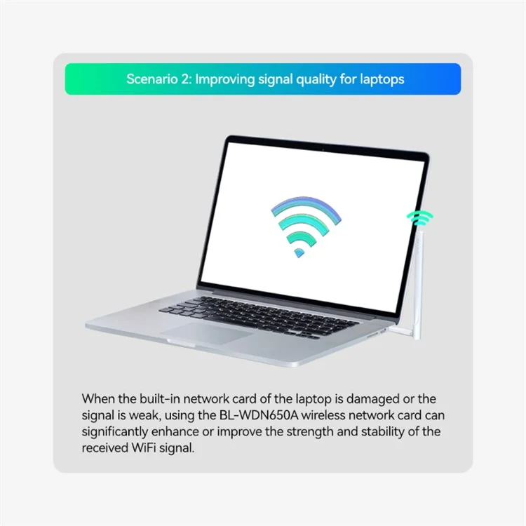 Lb-link WDN650A Home Wifi-empfänger Für Decktop Computer Laptop Dual Band 650m Wireless USB Network Card