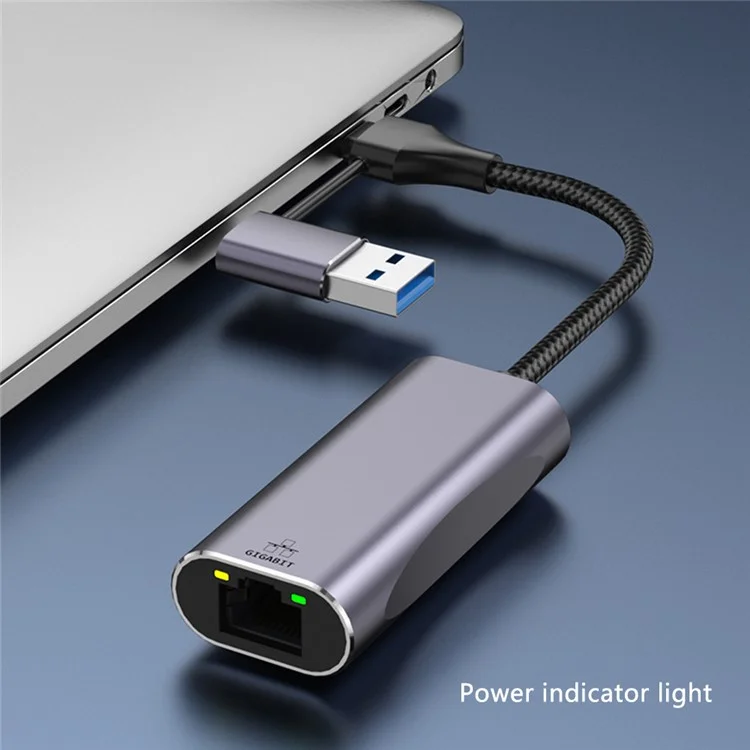 T30B Docking-Station USB / Typ-C zu Gigabit-Hub-Adapter für Notebook, Tablet, Telefone