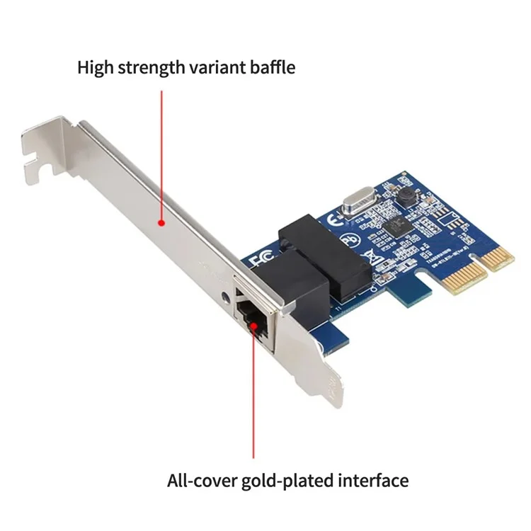 TXA059 Realtek RTL8111E Network Card Desktop PC 1000Mbps PCIE Gigabit Network Card